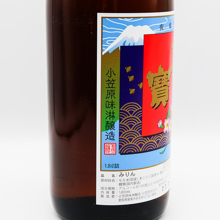 本格みりん通販】三河本みりん 峯寶 1800ml - いそべ酒店