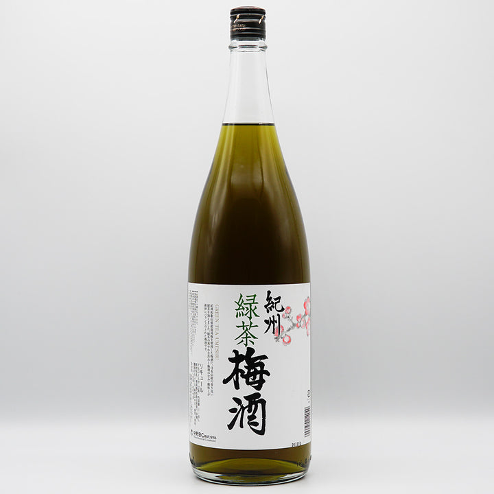 紀州緑茶梅酒 1800ml｜地酒専門店 - いそべ酒店