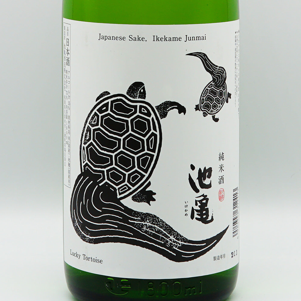 池亀 辛口純米 1800ml｜日本酒専門店 - いそべ酒店