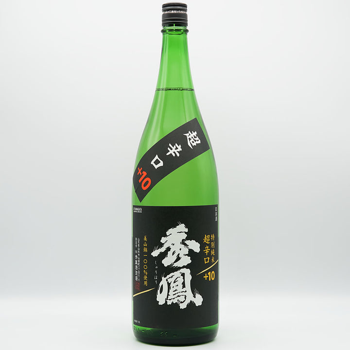 秀鳳(しゅうほう) 特別純米 超辛口＋10の全体像