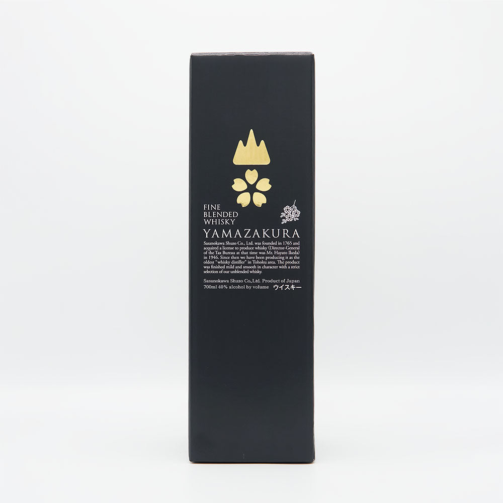 山桜 黒ラベル ブレンデッドウイスキー 700ml｜地酒専門店 - いそべ酒店