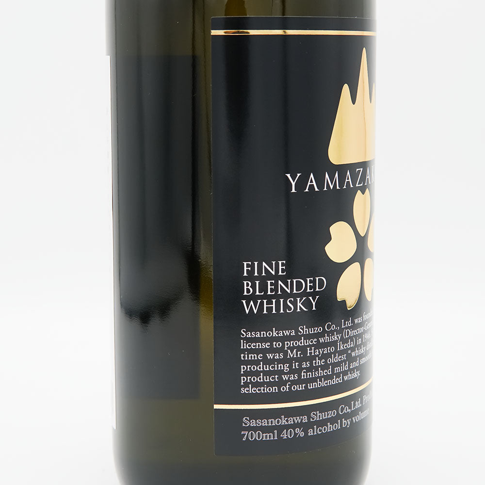 [With gift box] Yamazakura Black Label Blended Whiskey 700ml