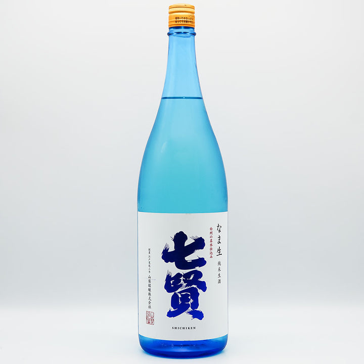 Shichiken Junmai Nama-nama (unpasteurized sake) 720ml/1800ml [Requires refrigeration]