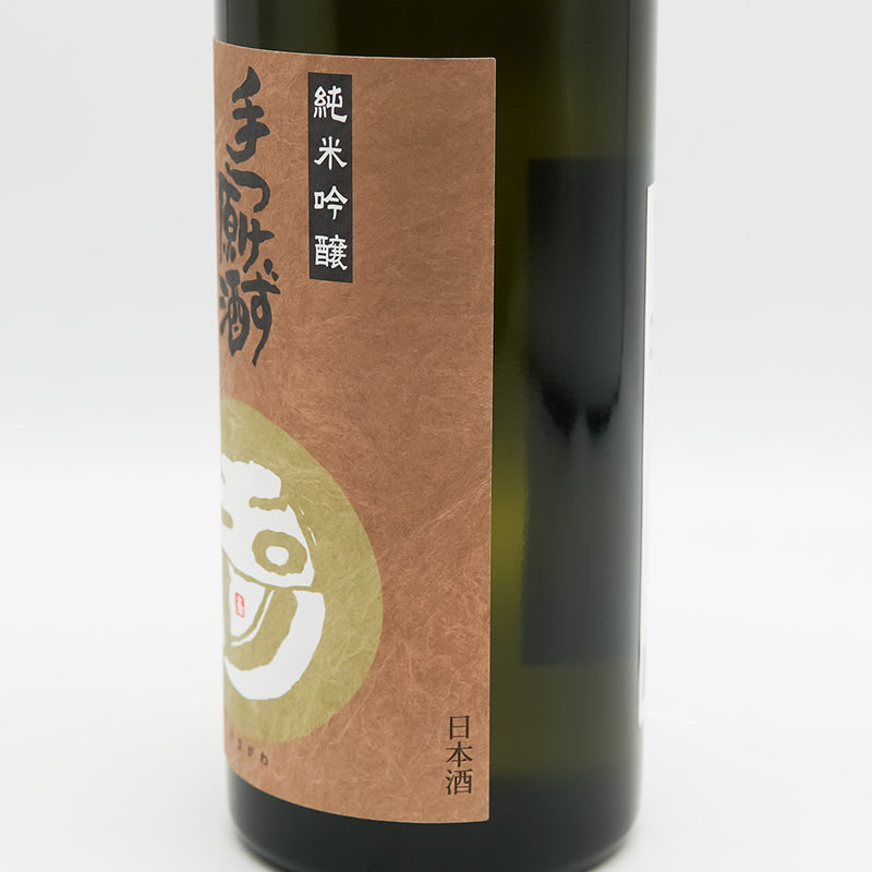玉川(たまがわ) 純米吟醸 手つけず原酒 無濾過生原酒 日本晴のラベル右側面