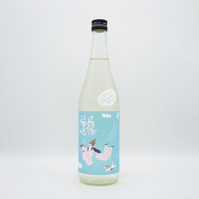 Choyo Fuku Musume Active Summer Junmai Ginjo Directly Drawn Unpasteurized Sake 720ml [Cool Delivery Required]