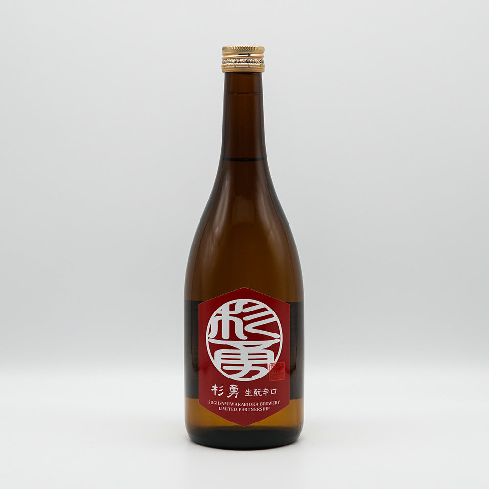 Sugi Isamu (Sugiisami) special pure rice raw moto dry 720ml