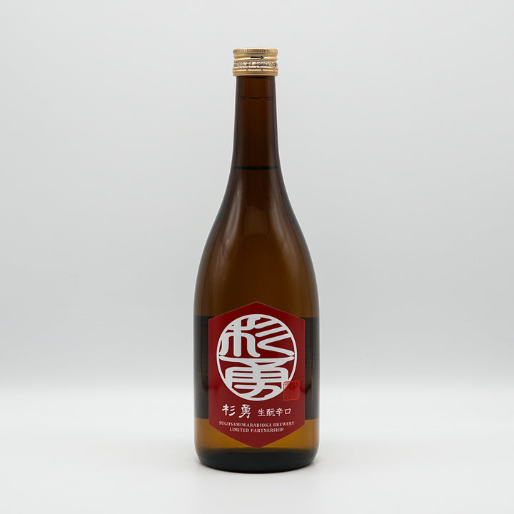 Sugi Isamu (Sugiisami) special pure rice raw moto dry 720ml