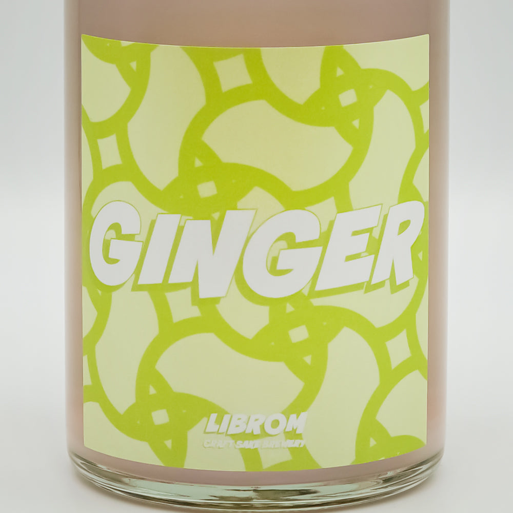 クラフトサケ LIBROM(リブロム) GINGER 《ジンジャー》のラベル