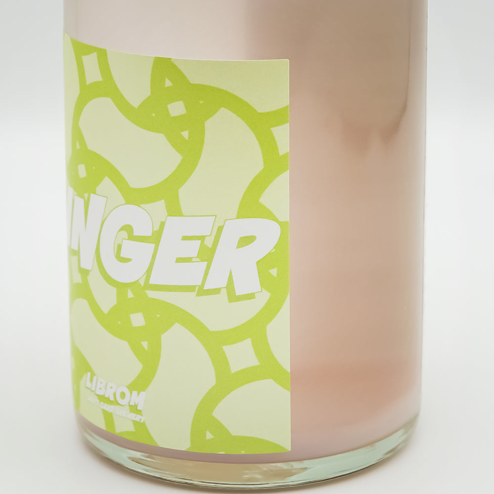 クラフトサケ LIBROM(リブロム) GINGER 《ジンジャー》のラベル右側面