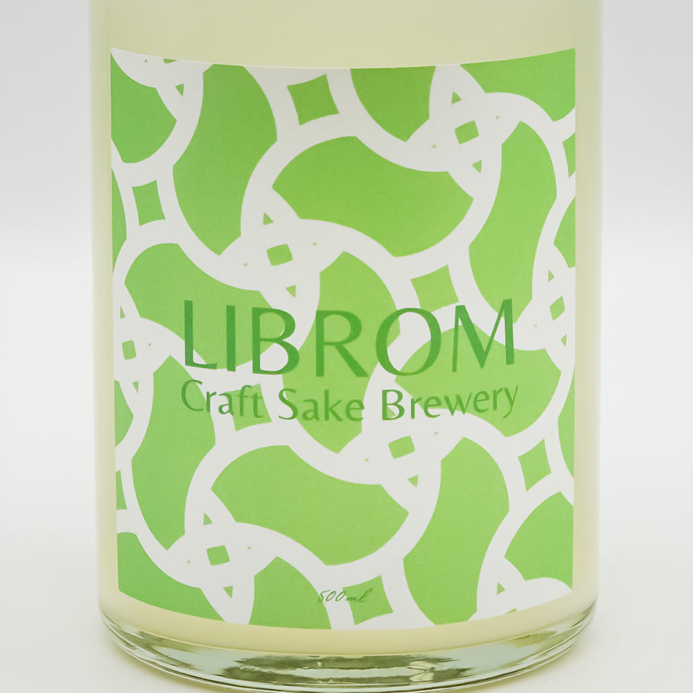 クラフトサケ LIBROM(リブロム) VERBENA おりがらみ 《レモンバーベナ》 のラベル