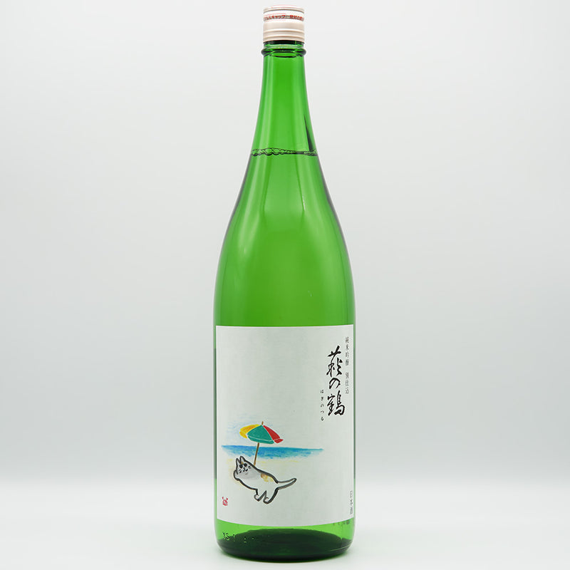 Hagi no Tsuru Junmai Ginjo Separately Prepared Midsummer Cat Label 720ml/1800ml