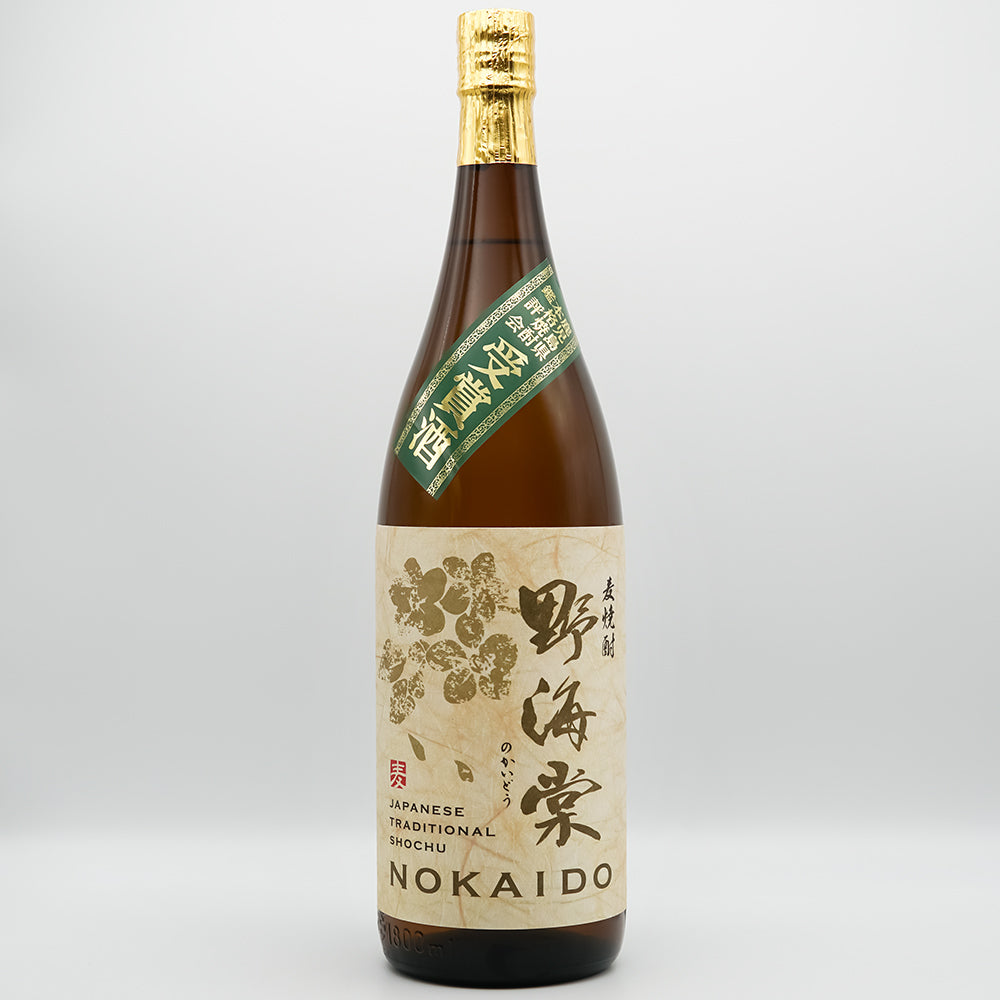 野海棠(のかいどう) 麦焼酎 受賞酒の全体像