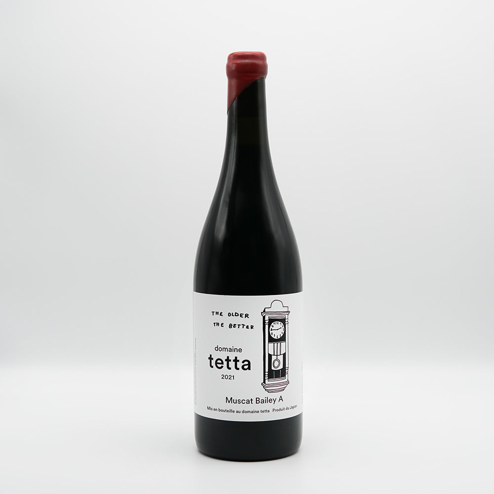 domaine tetta(ドメーヌテッタ) Muscat Bailey A 2021の全体像