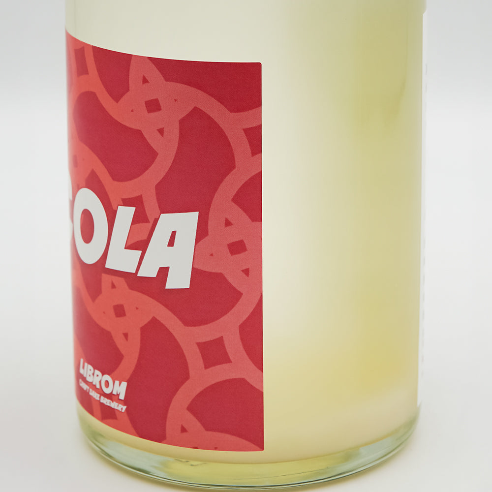 LIBROM(リブロム) COLA 《コーラ》のラベル右側面