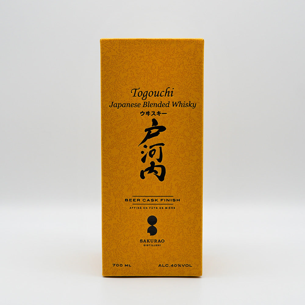 [With special box] Togouchi Whiskey BEER CASK FINISH 700ml