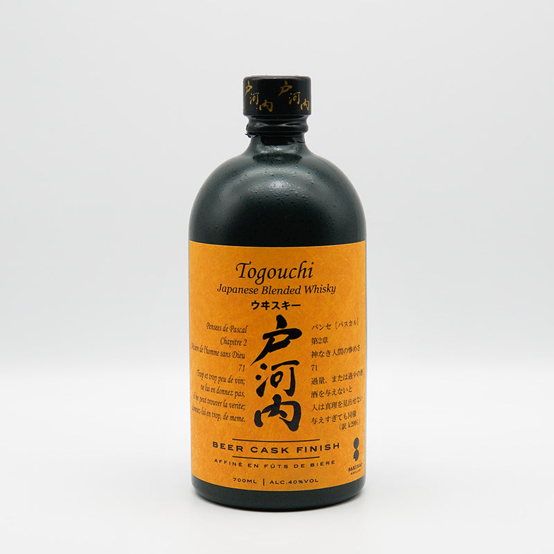 [With special box] Togouchi Whiskey BEER CASK FINISH 700ml