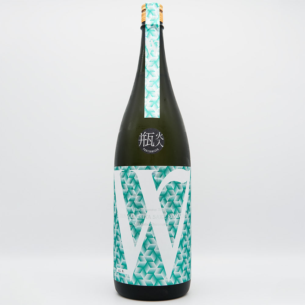W (W) Akita Sake Komachi Junmai Unfiltered Sake Pasteurized 720ml/1800ml
