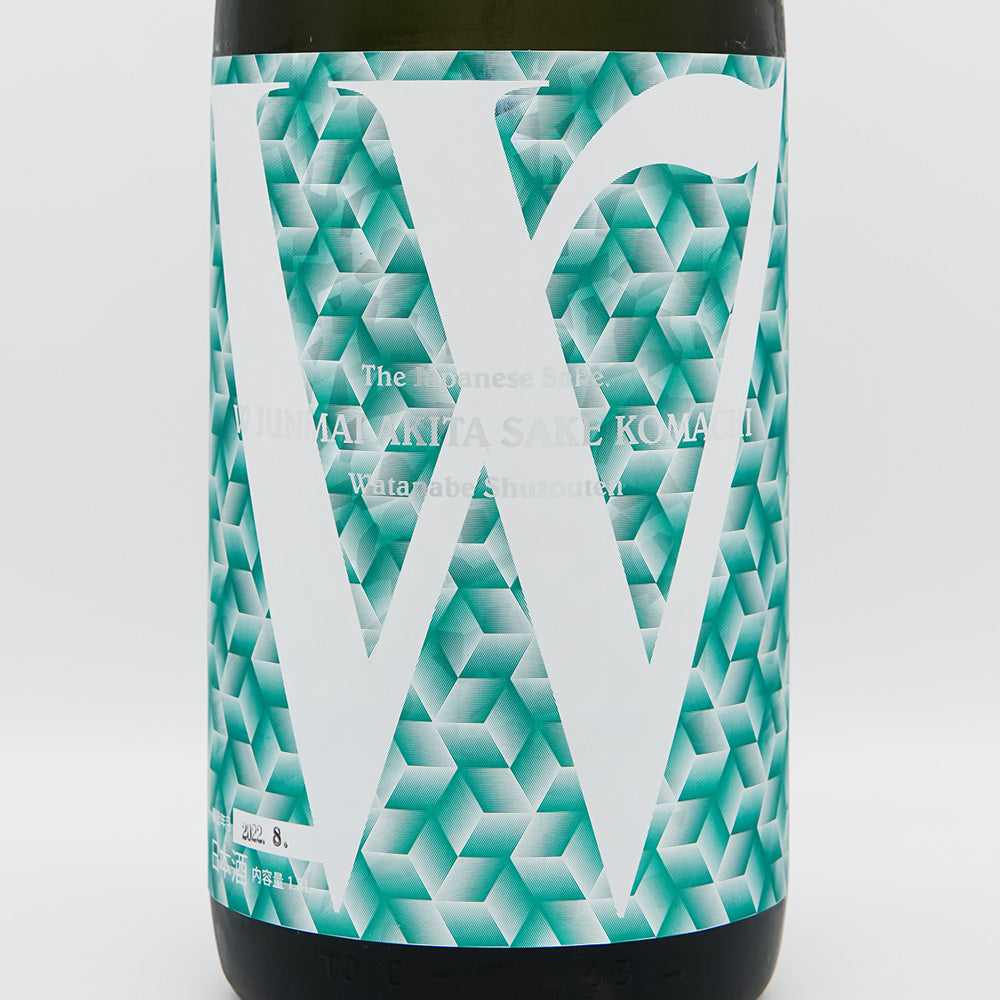 W (W) Akita Sake Komachi Junmai Unfiltered Sake Pasteurized 720ml/1800ml