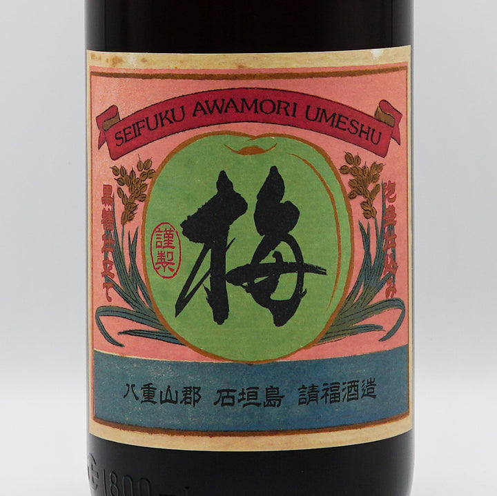 Plum wine and liqueur mail order] Shofuku plum wine 1800ml - Isobe