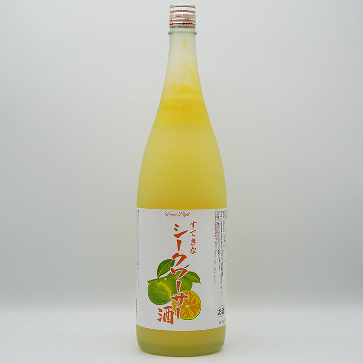Plum wine and liqueur mail order] Nice Shikuwasa sake 720ml/1800ml