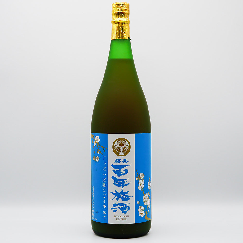 梅酒 百年梅酒 すっぱい完熟にごり仕立て 全体像