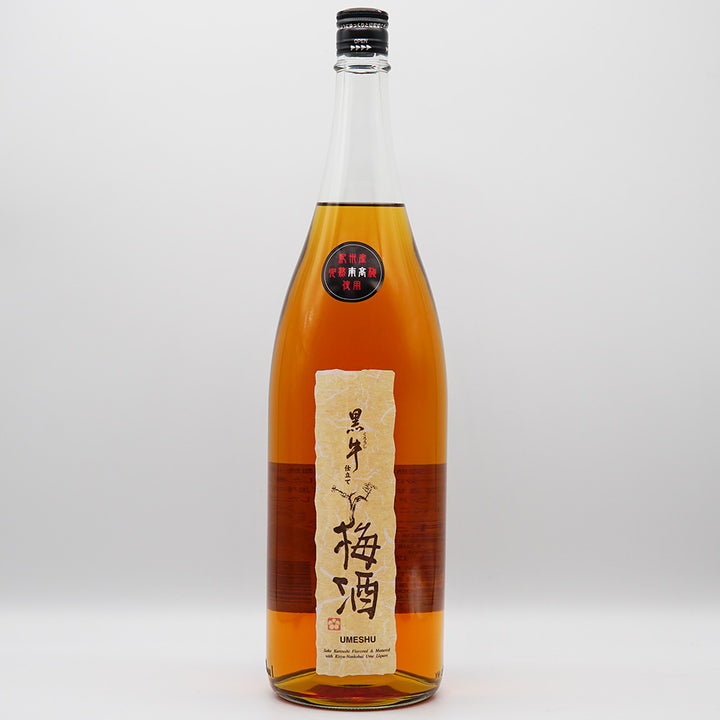 梅酒 黒牛梅酒 全体像