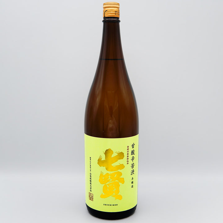 七賢 甘酸辛苦渋 本醸造の全体像