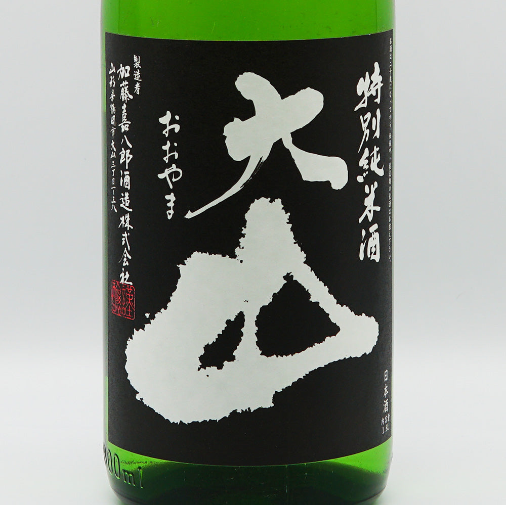 大山 特別純米のラベル