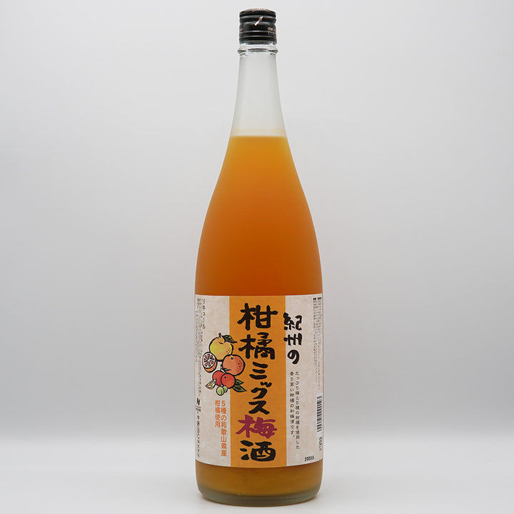 Plum wine/liqueur mail order] Kishu citrus mix plum wine 1800ml